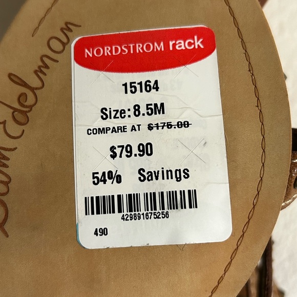 Sam Edelman women’s size 8.5 brown heeled strappy sandals. - Picture 9 of 9